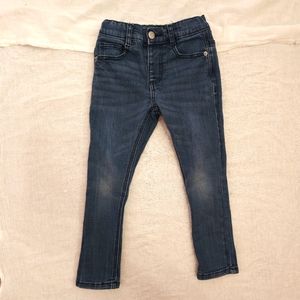 Zara blue skinny jeans. Toddler boy size 3-4 years.